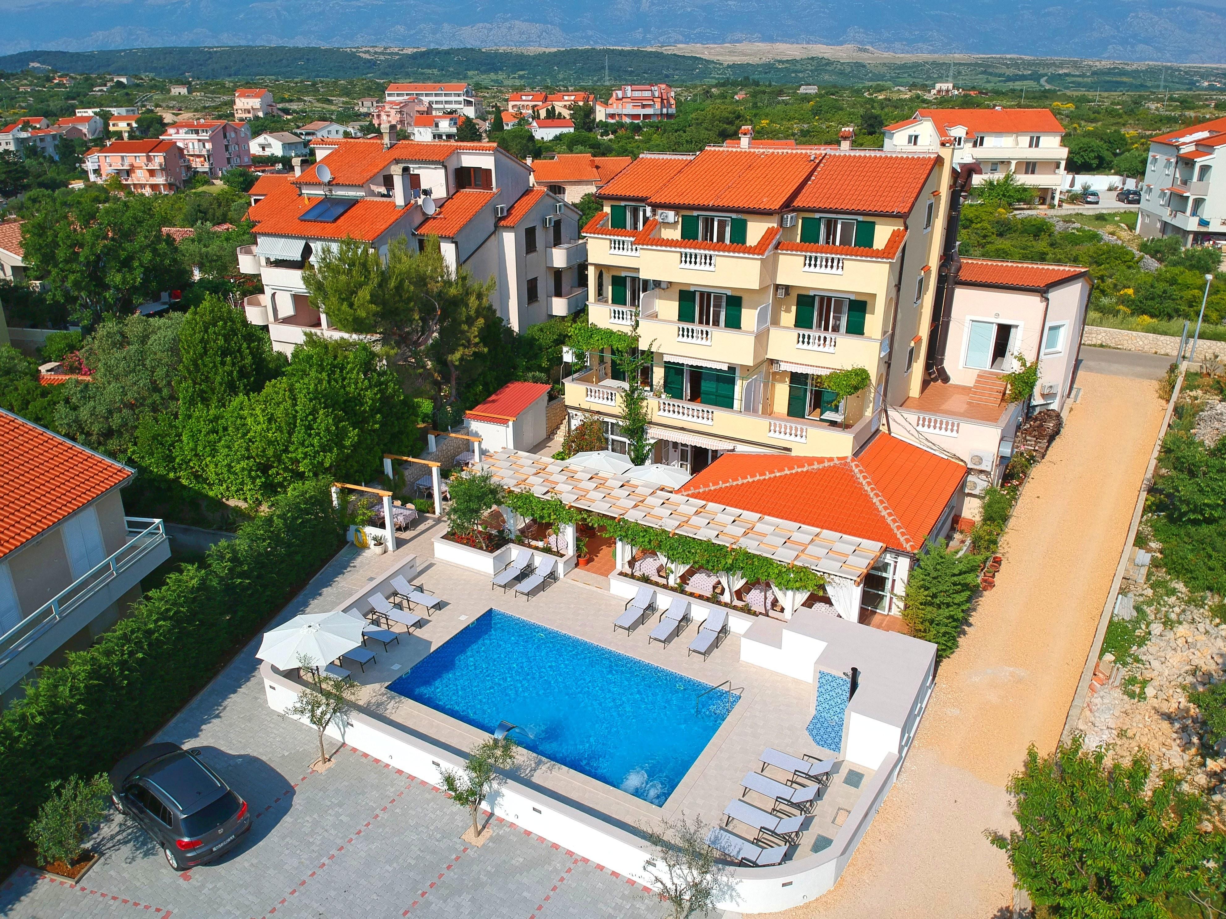 Pansion Villa Bok Novalja Zewnętrze zdjęcie